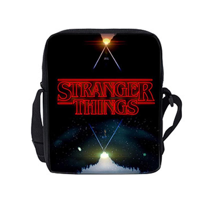 Στυλάτη Τσάντα Φαγητού Stranger Things Τσάντα Χιαστί Για Επιστροφή Στο Σχολείο
