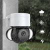 Outdoor IP Rotating PTZ Camera Tuya Wifi Full HD 1080P IR LEDs Detection