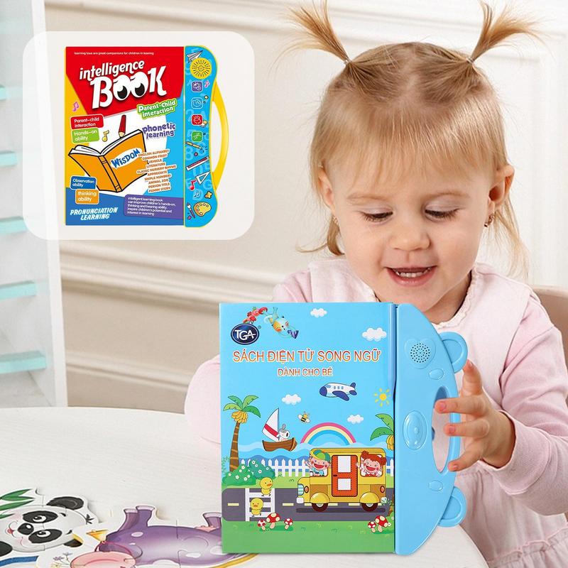 Interactive Sound Audio Books Audio Sound Electronic Learning Book Phonetic Learning Intelligence Book for Preschool Toddler Boy China Mainland