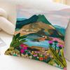 New Zealand Pools Lake Cushion Cover Pillow Cover Decor Pillowcase Printed Cushion Case For Couch