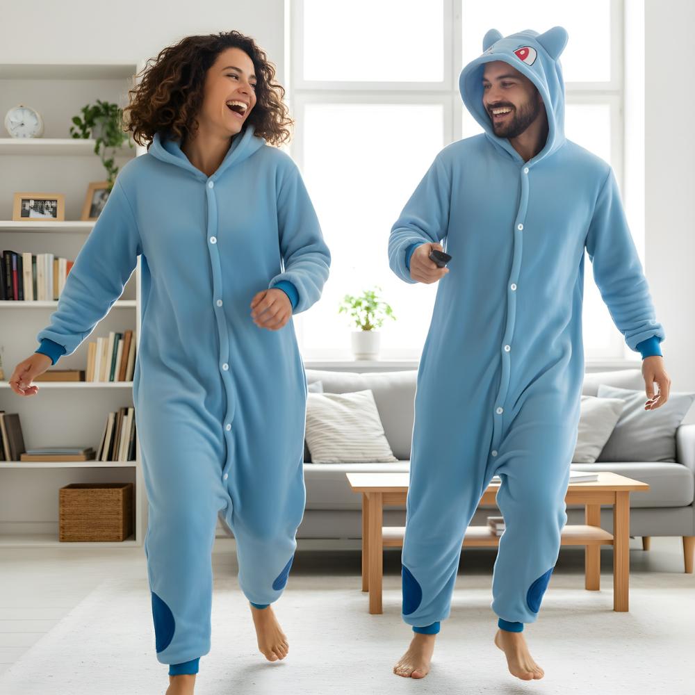 Piżama Onesie Kigurumi Kostium Przebranie Pokemon Bulbasaur S: 145 - 155Cm