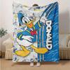 1pc. Donald Duck Comic Strip Patterned Blanket, Perfect for Home, Office, Outdoor Use & Gift Idea
