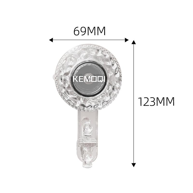 Leistungsstarke Saugnapfhaken, transparent, wiederverwendbar, strapazierfähig, Vakuum-Saugnapfhaken, Aufbewahrungsregal für Küche und Bad, Haken für Handtücher