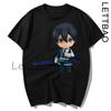Sword Art Online T Shirt Sao Japanese Anime T Shirt Fun Casual Tee Shirt 100 Cotton