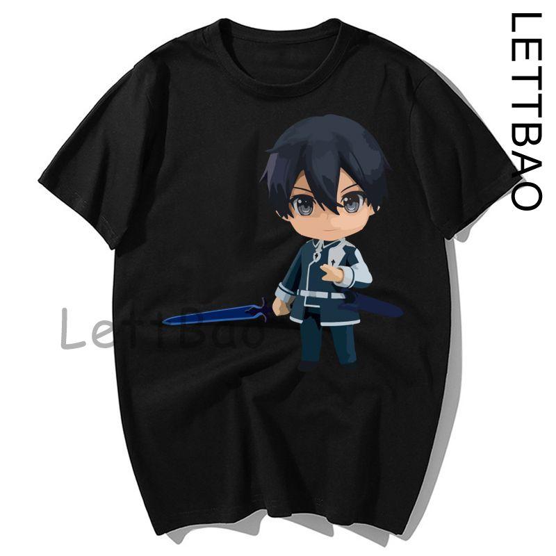 Sword Art Online T Shirt Sao Japanese Anime T Shirt Fun Casual Tee Shirt 100 Cotton