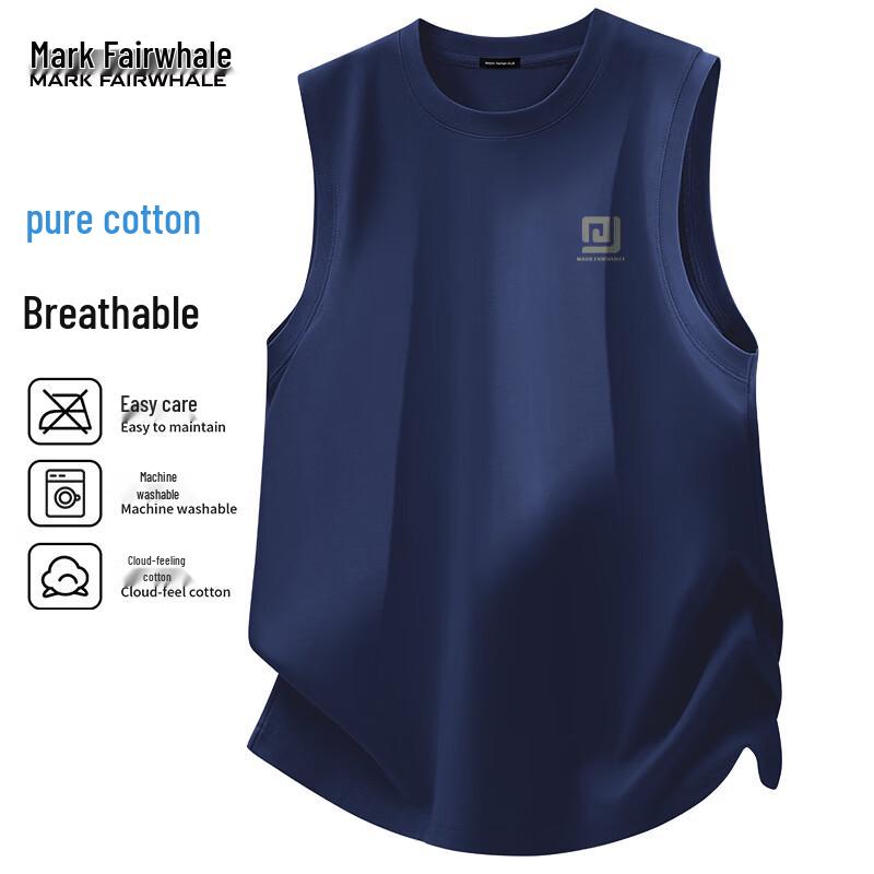 

Mark Fairwhale Men s Pure Cotton Tank Top 2XL