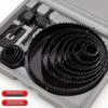 Woodworking Hole Saw Set for Wood, Gypsum, PVC, Plastic - Round Bit Downlight Drilling Tool