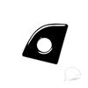 For Benz E Class W211 2003-2009 Accessories Car Black Interior Storage Box Key Lock Trim Sticker Plastic