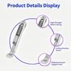 Cnc Aluminum Alloy Motorcycle Side Stand Rust Proof Long Lasting Spring For Motorbike Parking Replacement Daily Maintenance