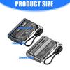 Portable 21700 Battery Storage Case Empty Shell Spring Loaded Ejector Plug Impact Resistant For Mobile Charging