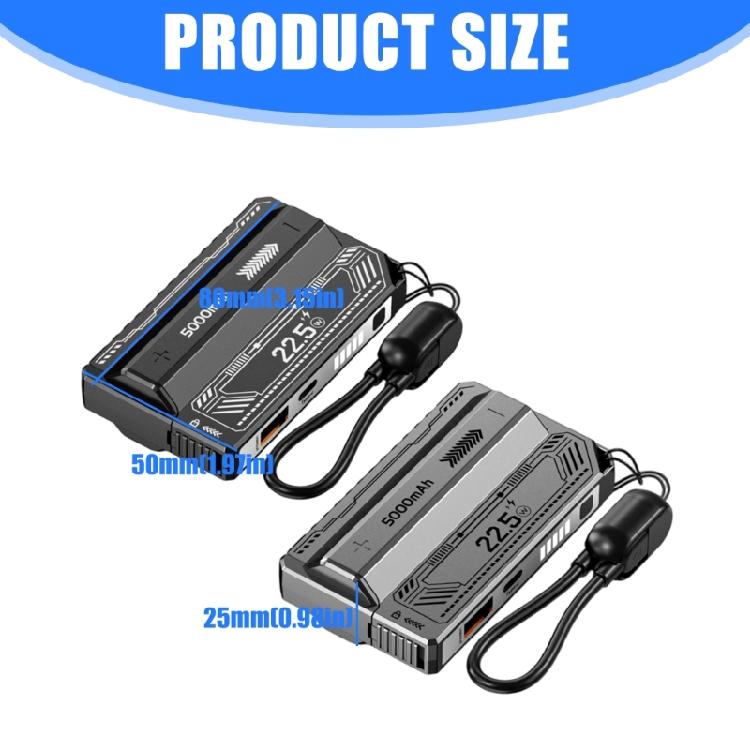 Portable 21700 Battery Storage Case Empty Shell Spring Loaded Ejector Plug Impact Resistant For Mobile Charging