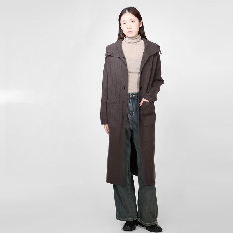 

Sweet basil Women s Mid-Length Wool Cardigan S