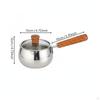 Infant Nutrition Pot Cooking NonCoated Stainless Steel Milk Heating Easy to Clean Mini Saucepan