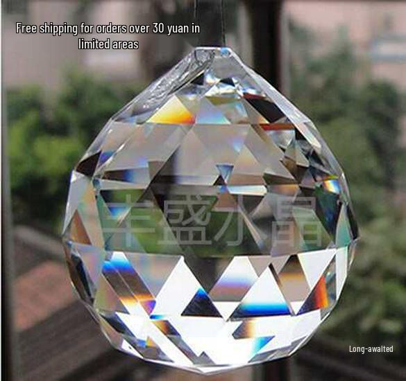 K9 Crystal Beaded Door Curtain Pendant & Lighting Accessory, 30-40mm Loose Beads, DIY Hanging Ball by Leidezhu.