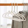 No-Trace Anti-Slip Clothes Hanger for Home Use Nordic Style Plastic Clothes Drying Rack for T-Shirts In Wardrobe/Closet