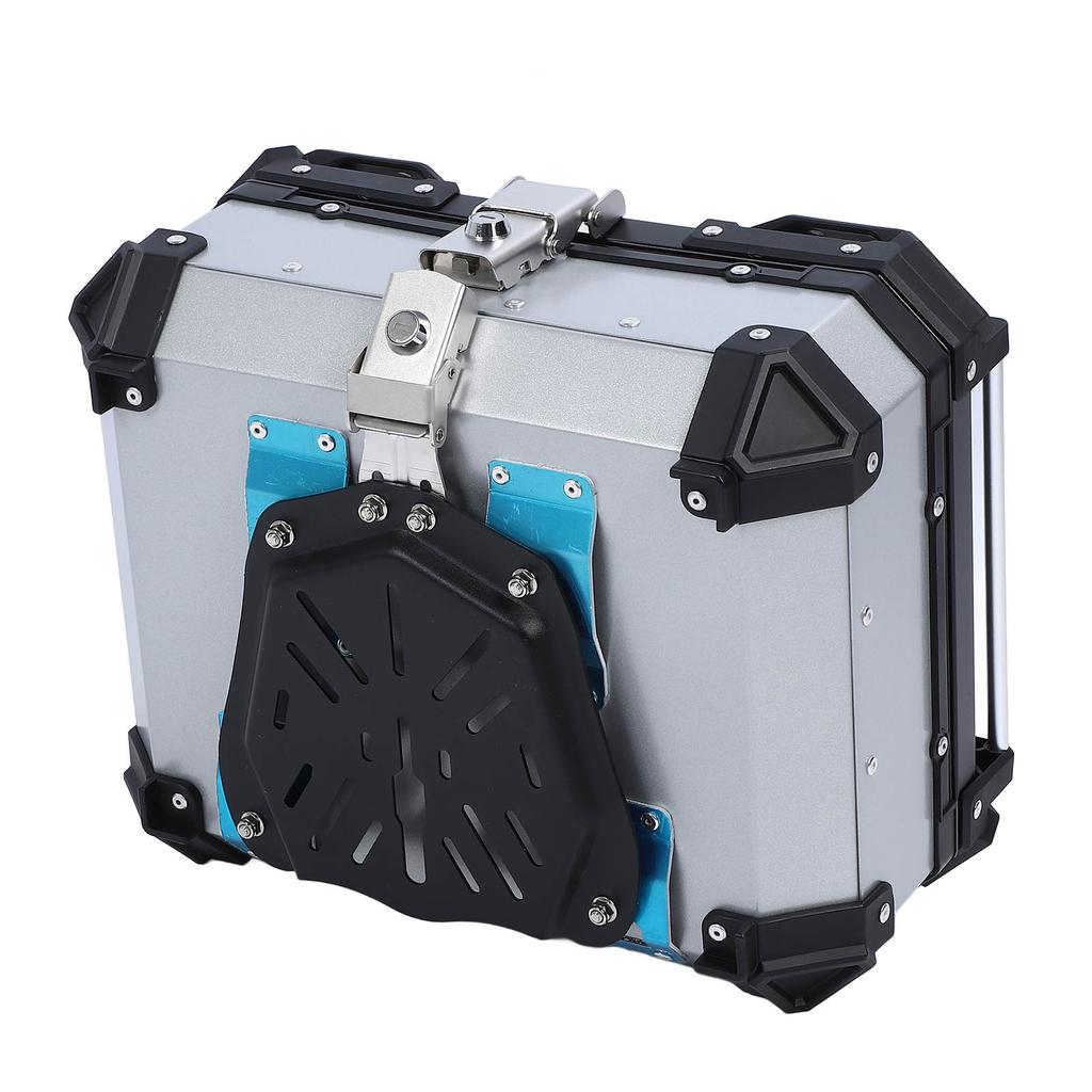 Motocyklový zavazadlový box s odnímatelnou základnou a vložkou 28L velkokapacitní nárazuvzdorná náhrada za