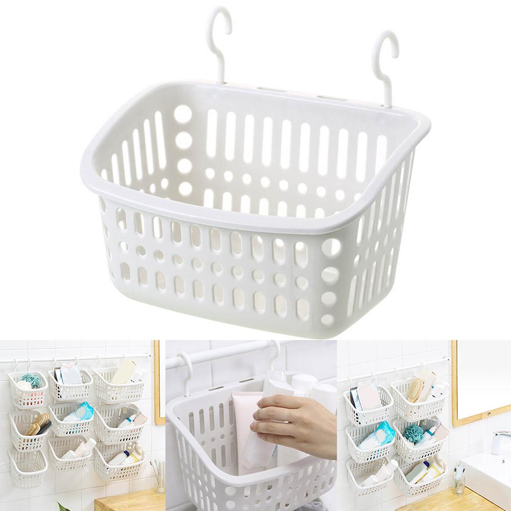 Hanging Shower Basket Multifunctional Bathroom Plastic