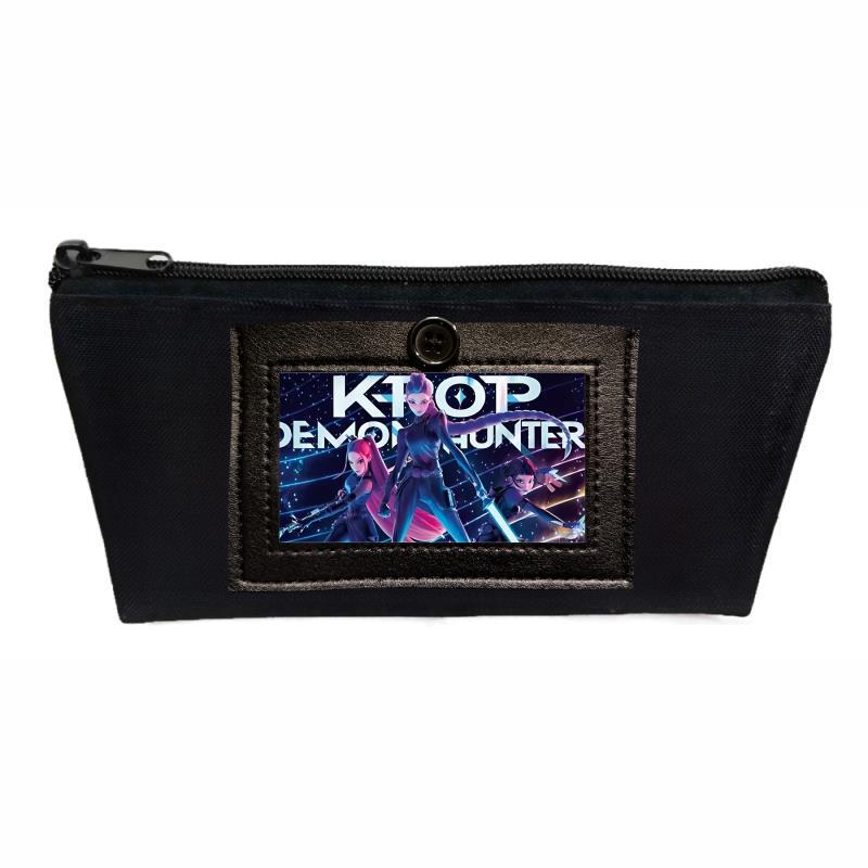 Demon Hunter Team Pencil Case: Fashionable Stationery Bag in Large, Medium, and Small for Students