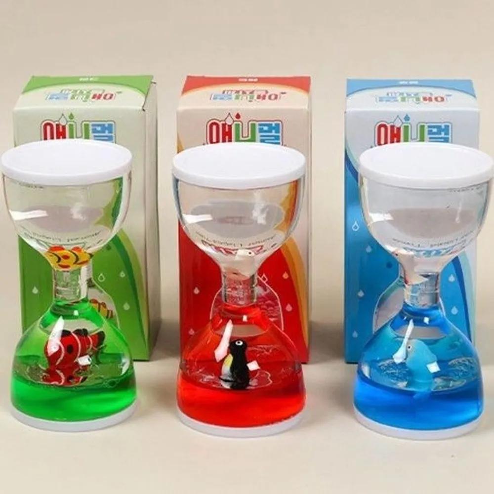 Jelly timer drip clock oil flow interior desk clock water dripping clock Jelly pudding oil pudding timer water clock