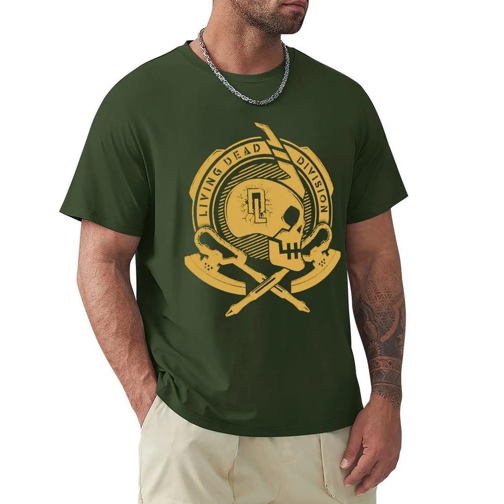 Living Dead Division T-Shirt plus size tops heavyweights oversizeds cute clothes sweat shirts,