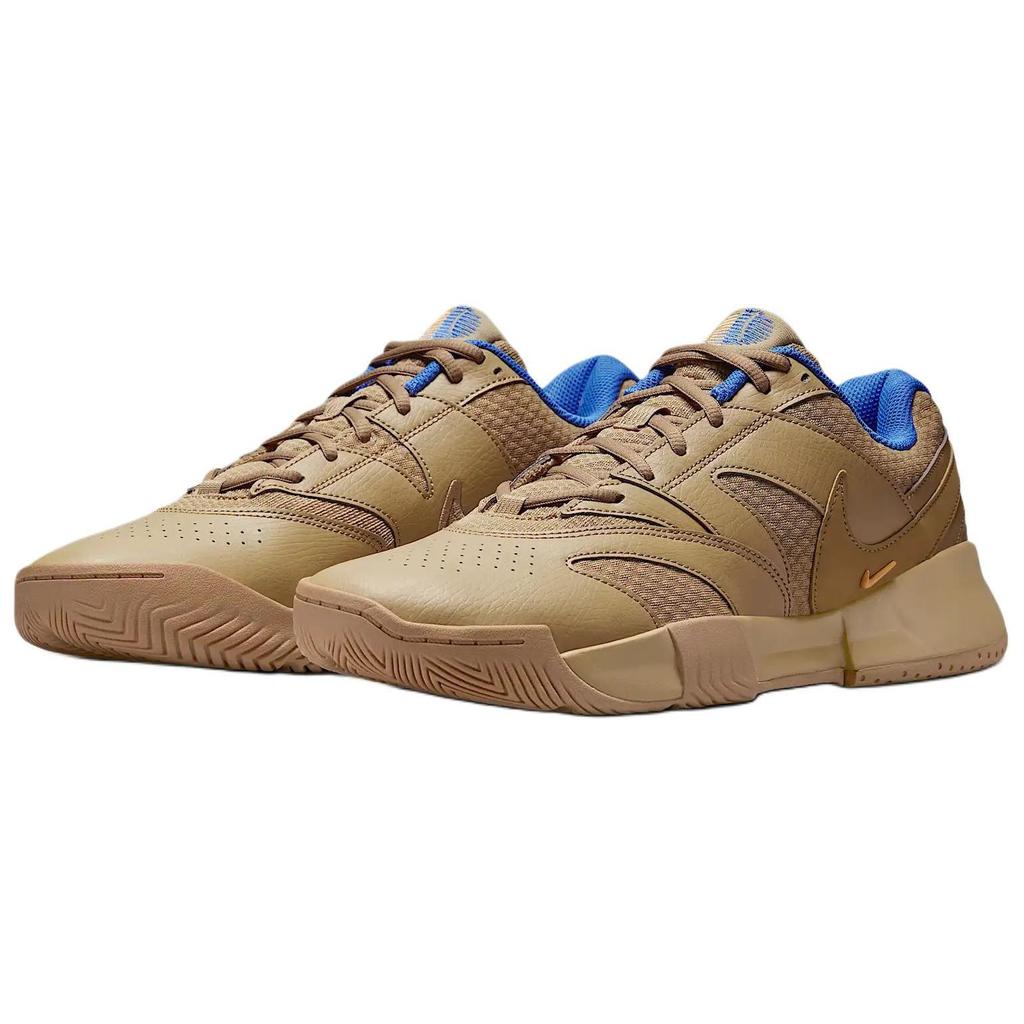 Nike Court Lite 4 Parachute Beige Star Blue Copper Moon Sneakers HF7832-200