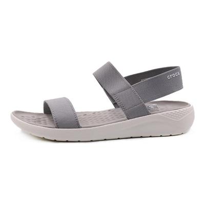 Sandalias Casuales LiteRide para Mujer Gris Claro Blanco