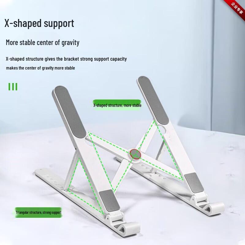 Lenovo X1 Foldable Laptop Stand with 8-Level Adjustment