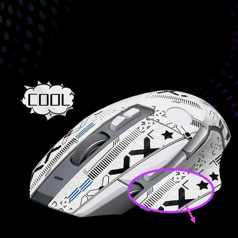 Mouse Guard Decals Sweat Proof Stickers Game Mouse Grip Tape for G502X / G502X Plus Mouse Protector