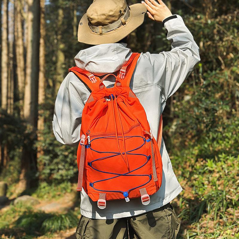 Schoolbag New Multifunctional Sports Fitness Backpack Fashion Outdoor Mountaineering Bag Large Capacity Lightweight Travel Backpack