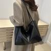 Vintage Fashion Large Capacity Tote Bag For Women Stylish Work Commuter Handbag