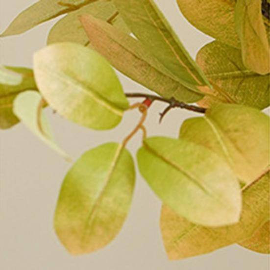 Decorative Artificial Plant No Watering Fade-less Flower Arrangement Simulation Eucalyptus Photography Props