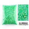 Wholesale Bulk Resin Rhinestone Jelly Color AB transparent AB 2mm,3mm,4mm,5mm,6mm Facets FlatBack Nail Art Garment Decoration
