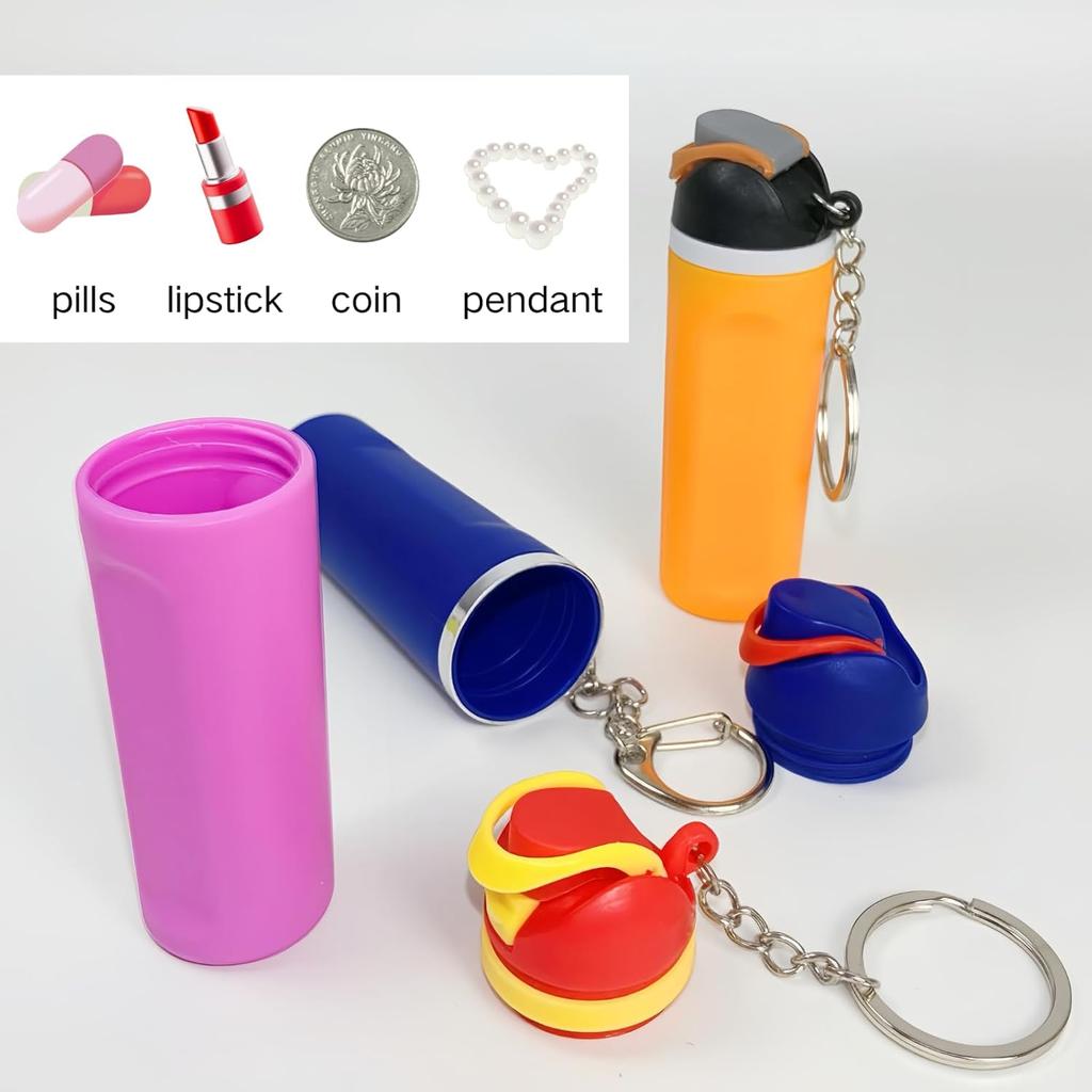 3 Pack Mini Tumbler Keychain Accessories for Owala Water Bottle