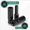 10Pcs of Extended Socket Head Electric Socket Set Telescopic Socket Head Automotive Maintenance Tool Hexagonal Extension