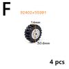 MOC Brick Wheel Hub Technical Tire Car Truck Vehicle Tire Construction Building Blocks 56145 32019 86652 56908 41897 54120 Leduo