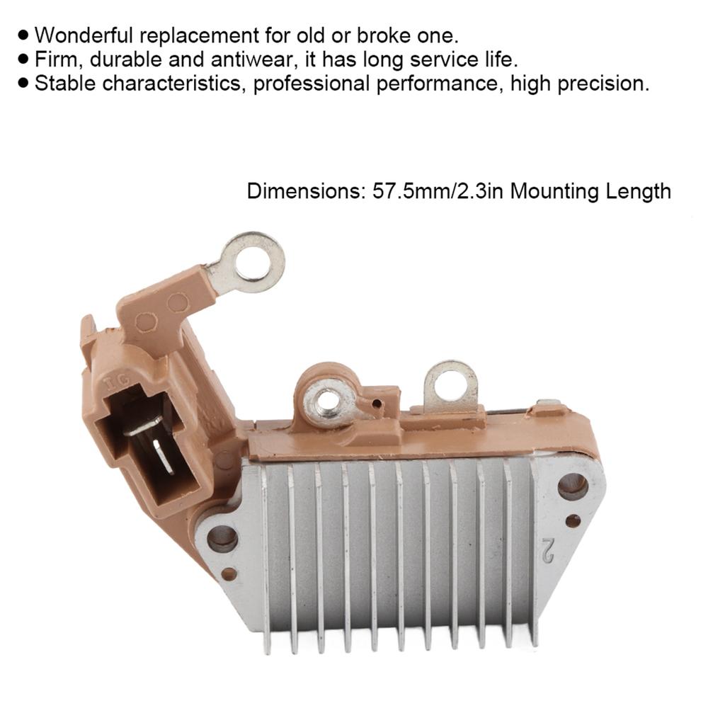 Dynamospenningsregulator 2,3 tommer monteringslengde IN254 tilbehør passer til Suzuki