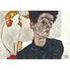 1000 Piece Jigsaw Puzzle - Self-portrait with Apricot Fruit, Popular Korean Puzzle