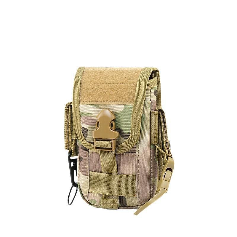 Molle Functional Mobile Phone Bag Large Capacity Outdoor Military Camouflage ID