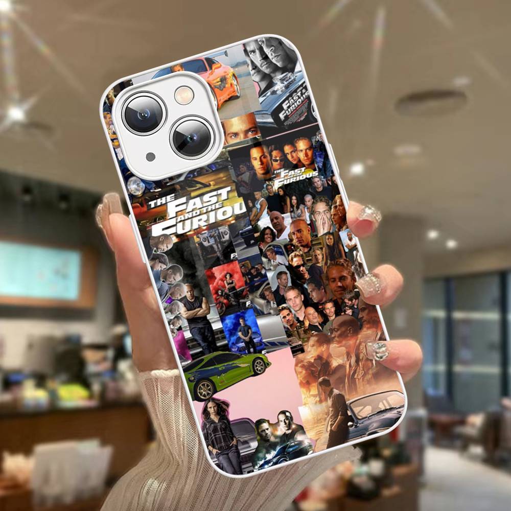 Movie Series Fast F-Furious For IPhone 14 13 12 Mini 11 Pro XS Max X XR 14 Plus Tempered Glass Cover
