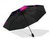 1pc Butterfly Neon Automatic Open/close Folding Umbrella, Compact Portable Travel Umbrella, Cute Umbrella, Durable Construction Yy260328017