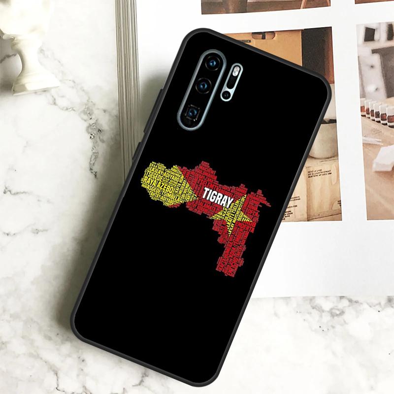 Tigray Flag For Huawei Nova Y70 Y72 Y73 Y60 Y90 Y61 Y91 7i 8i 11i 12i 12s 9 10 SE P20 P30 P40 Lite Case