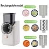 Electric Vegetable Chopper & Slicer: Cutter, Grater, Potato Slicer