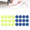 12 Pack Tennis Balls Rubber Felt Pressure Training Tennis Balls Practice Balls with Storage Bag for 