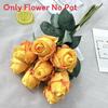 Flower Rose Elegant Bouquet With Silk Cloth For Photography And Event Decoration