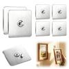 No Drilling Wall Hook Metal Hanging Picture Holder Organizers Without Damaging Wall for Photo Display Easy Installation