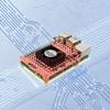 Pure Copper Heatsink Cooling Kit Passive Cooling Shell 3mm Copper Enclosure with Cooling Fan Suitable for Raspberry Pi 5