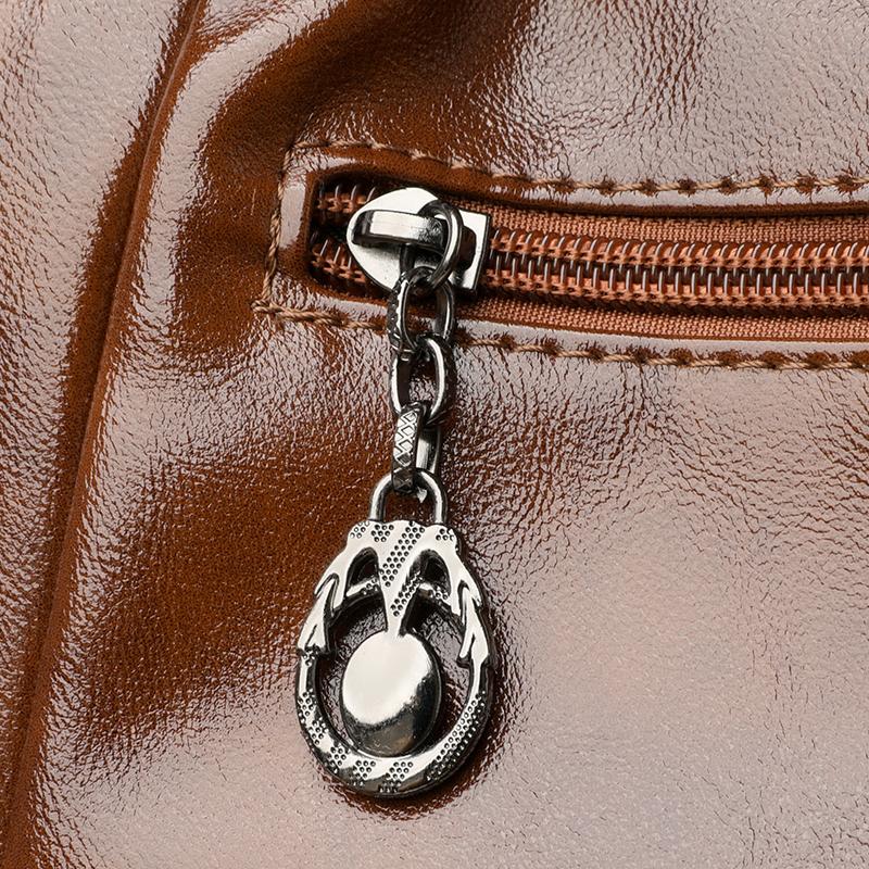 Elegante PU-Leder-Tragetasche für Damen – Schultertasche mit großem Fassungsvermögen, verstellbarem Riemen und Vintage-Design, perfekt für den täglichen Gebrauch