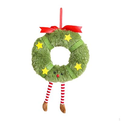 Plush Doll Hanging Ornament for Christmas Tree Xmas Pendant Soft Material 15x22cm Festival
