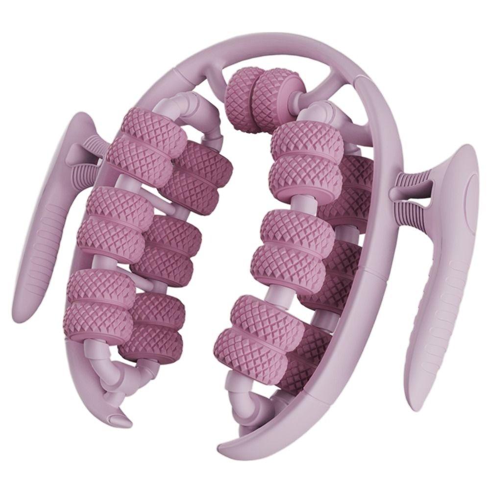 Relax Ring Clamp Leg Massager 360°All-Round Massage 26 Wheel Body Massager Relief Fatigue Roller Massage Calf Muscle Relaxer