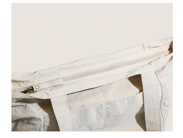 Sujpjheed Women's Canvas Tote Bag, Large Capacity, A4 Size, Lightweight, Perfect for Commuting, School, and Travel. Popular, Stylish, Large Tote Bag